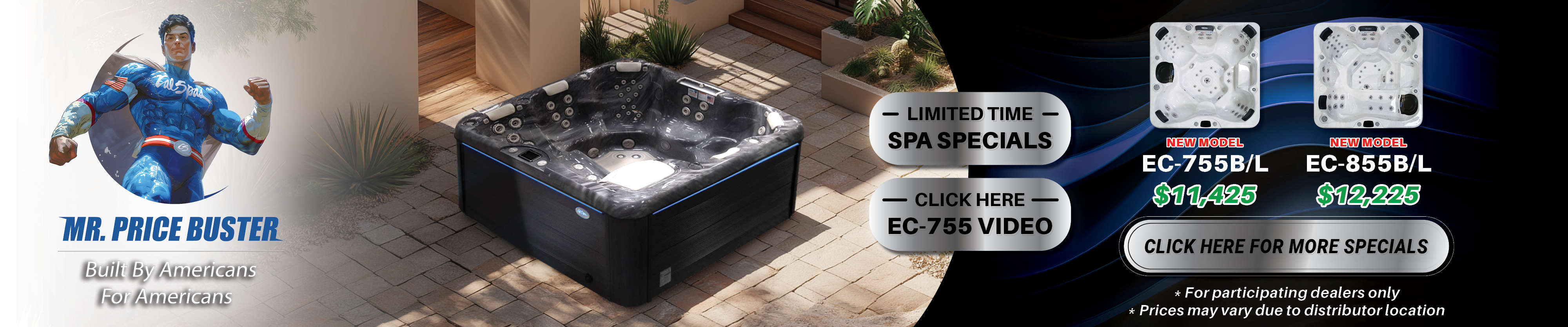 Calspas hot tub being used in a family setting - Defiance